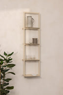 Wandregal Rivo S – Kompaktes Metallregal mit Stecksystem