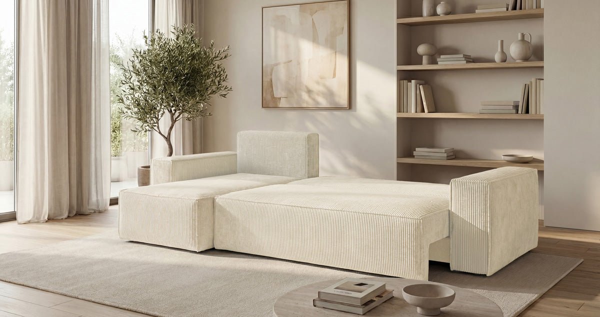 Dizajnová pohovka Lunaro Mini s funkciou spania a rozkladania v Mančesteri