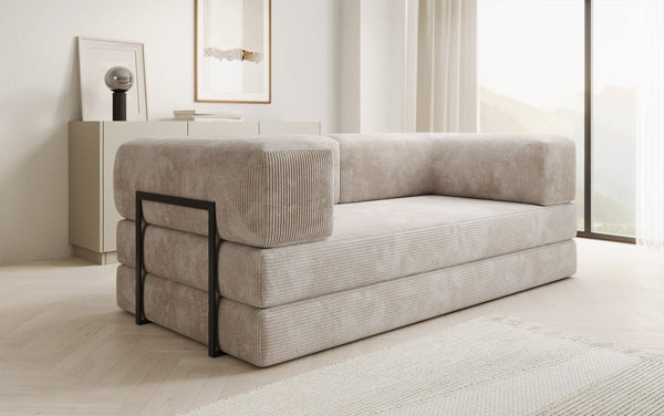 Designer Sofa Lazy 3 Sitzer in Cord