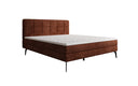 Boxspringbett Vera in Cord mit hohen Füßen