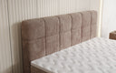 Boxspringbett Vera in Cord mit hohen Füßen