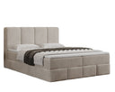 Boxspring posteľ Benátky zamsková s úložným priestorom