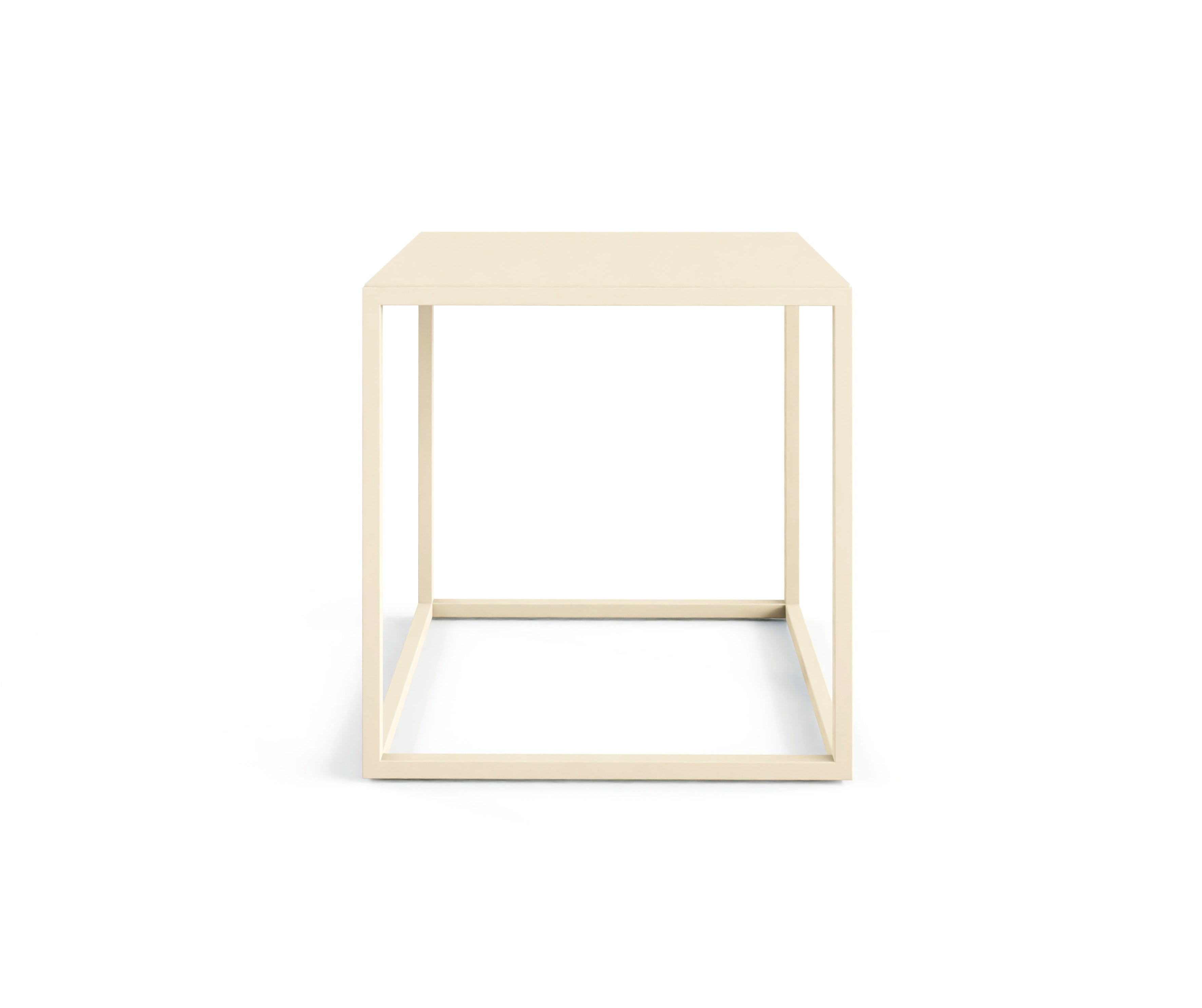 Couchtisch/Beistelltisch Soli X – Minimalistisches Design aus Stahlblech & Metall