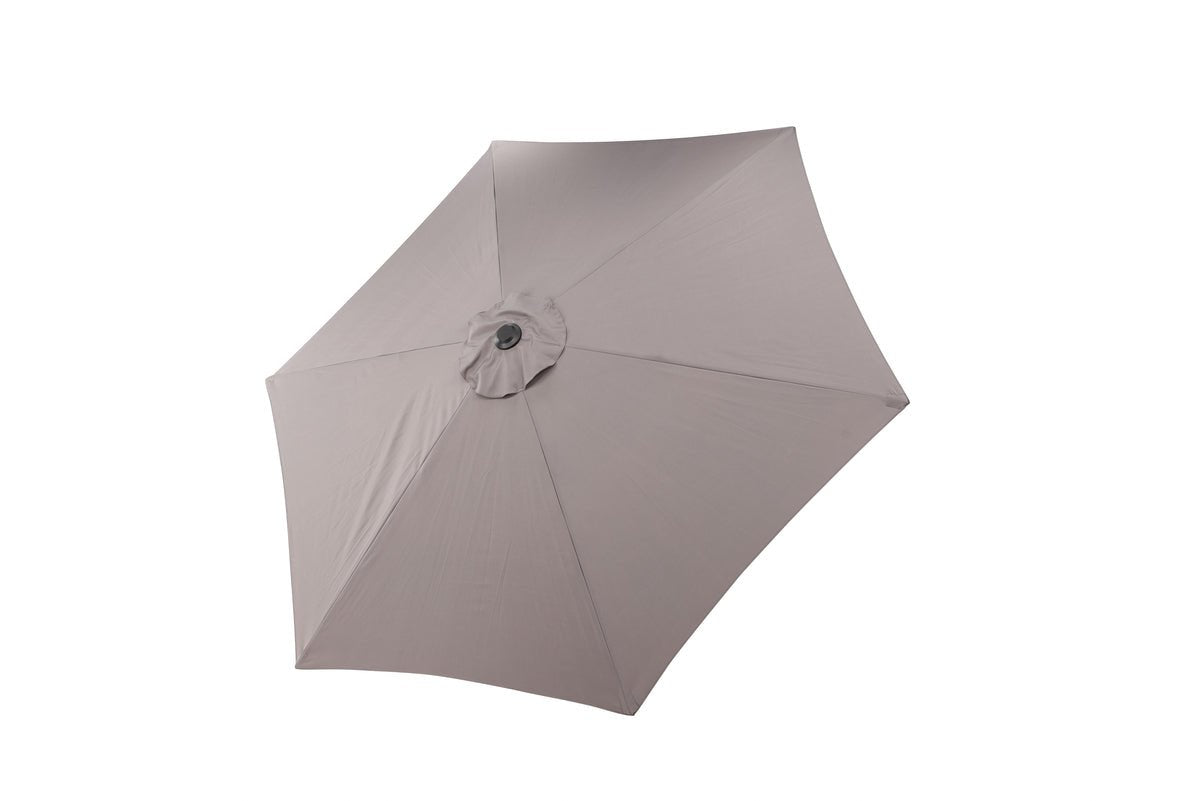 Sonnenschirm Imperia – Ø300 cm aus grauem Polyester