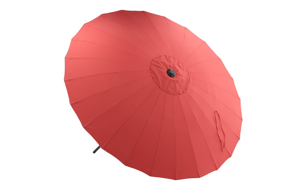 Sonnenschirm Rivierra – Ø270 cm in der Farbe Rot