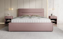 Designer Polsterbett Merry Stoff mit Stauraum