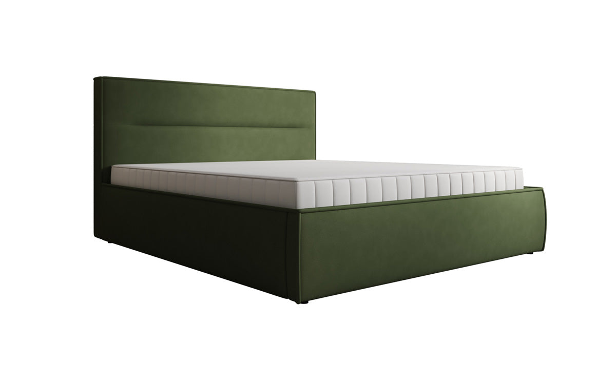 Designer Polsterbett Merry Stoff mit Stauraum