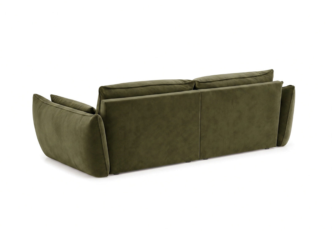 Designer Sofa 3 Sitzer Nuvola in Samt