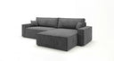 Designer Ecksofa Vienna mit Schlaf- und Klappfunktion in Cord