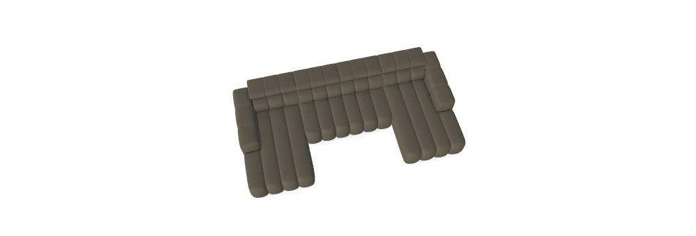 Modulárny gauč Zürich - Tvoja vysnívaná konfigurácia D6LHUQ