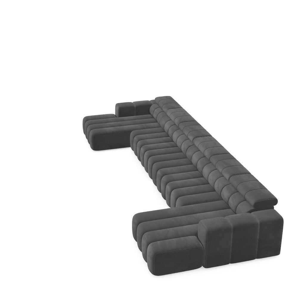 Modulárny gauč Zürich - Tvoja vysnívaná konfigurácia M_RUZUFE