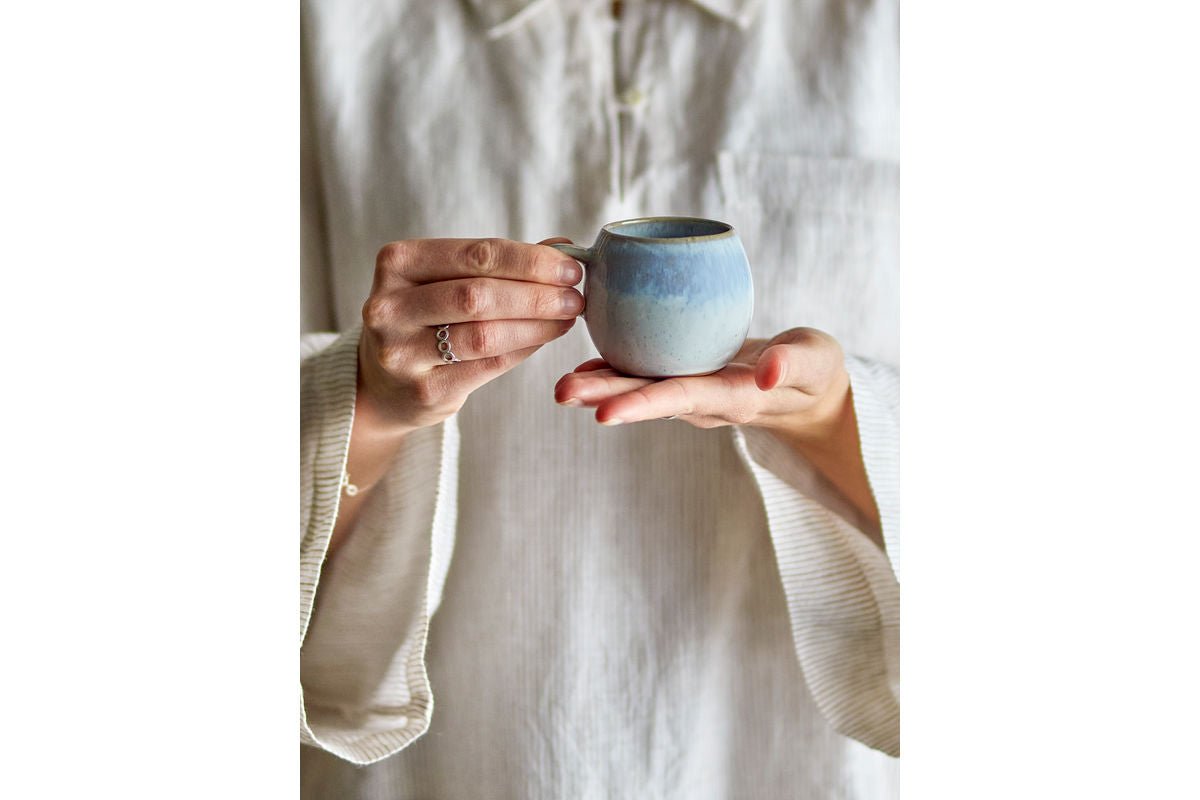 Espresso šálka Soléa - vyrobená z kameniny