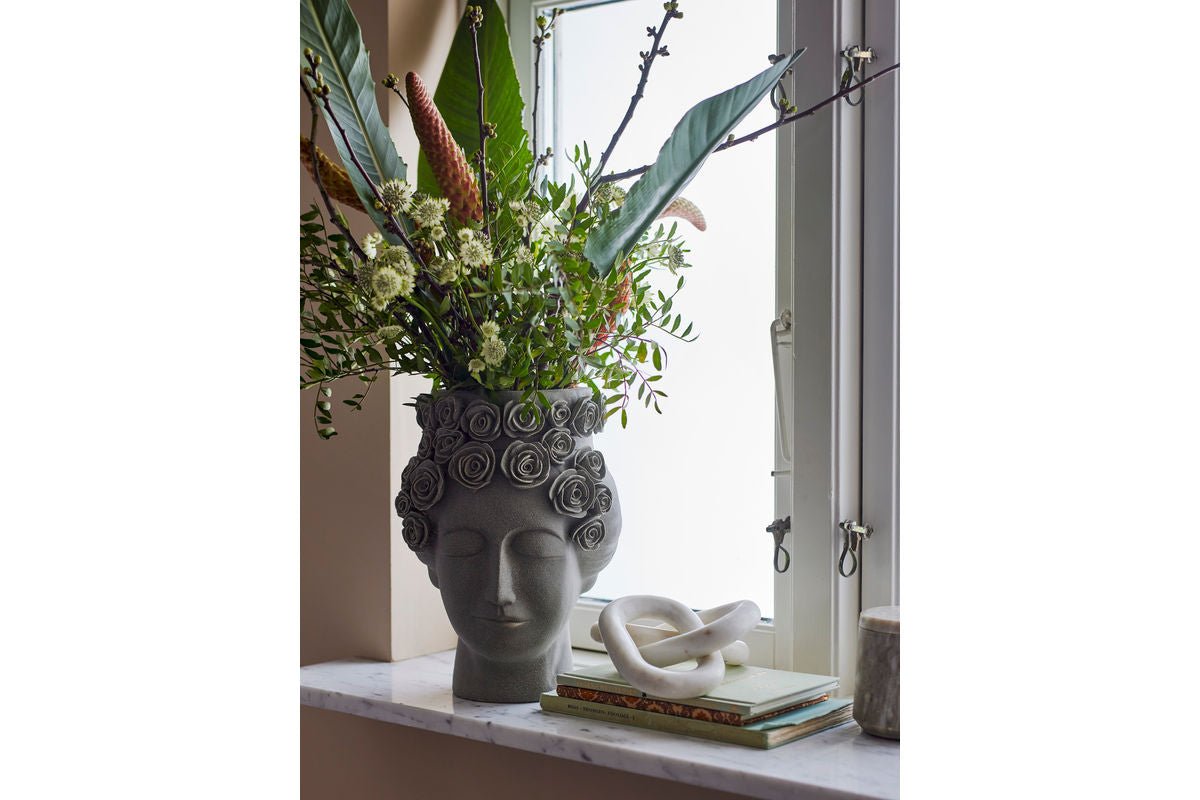 Váza „Selin“ – Sivá kamenina