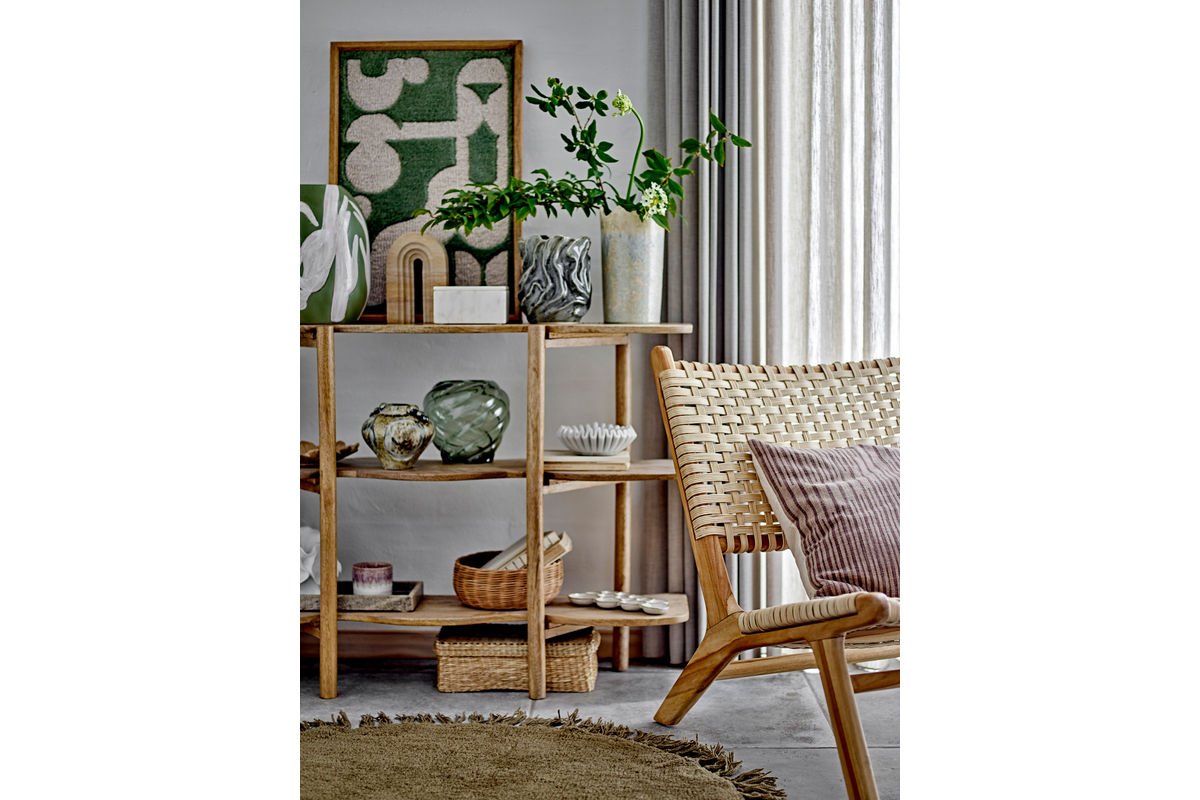 Dekoratívna váza „Lirena“ – zelená kamenina