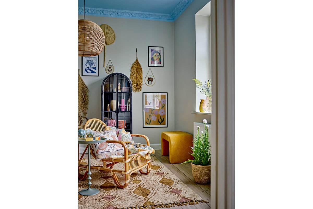 Prehoz Calira – obojstranná prikrývka s geometrickým vzorom