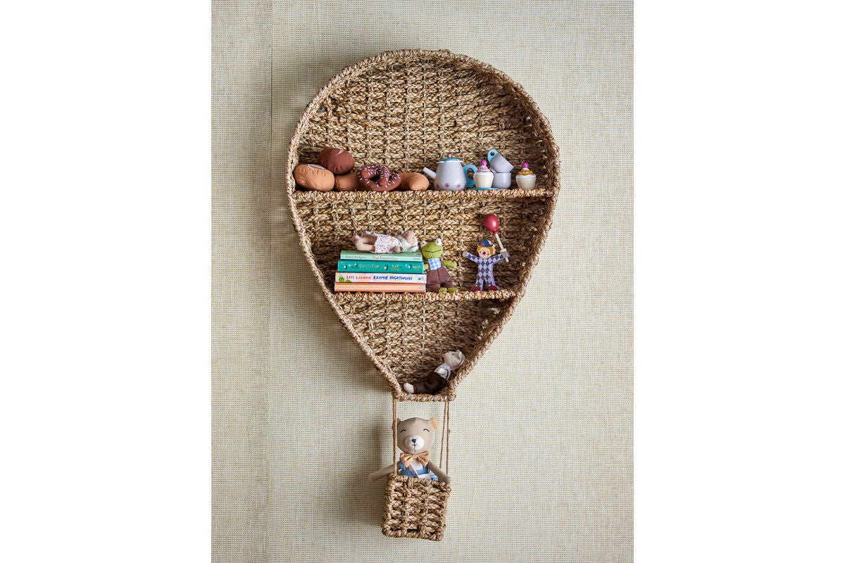 Regál Airo – nástenný regál v tvare balónu do detskej izby