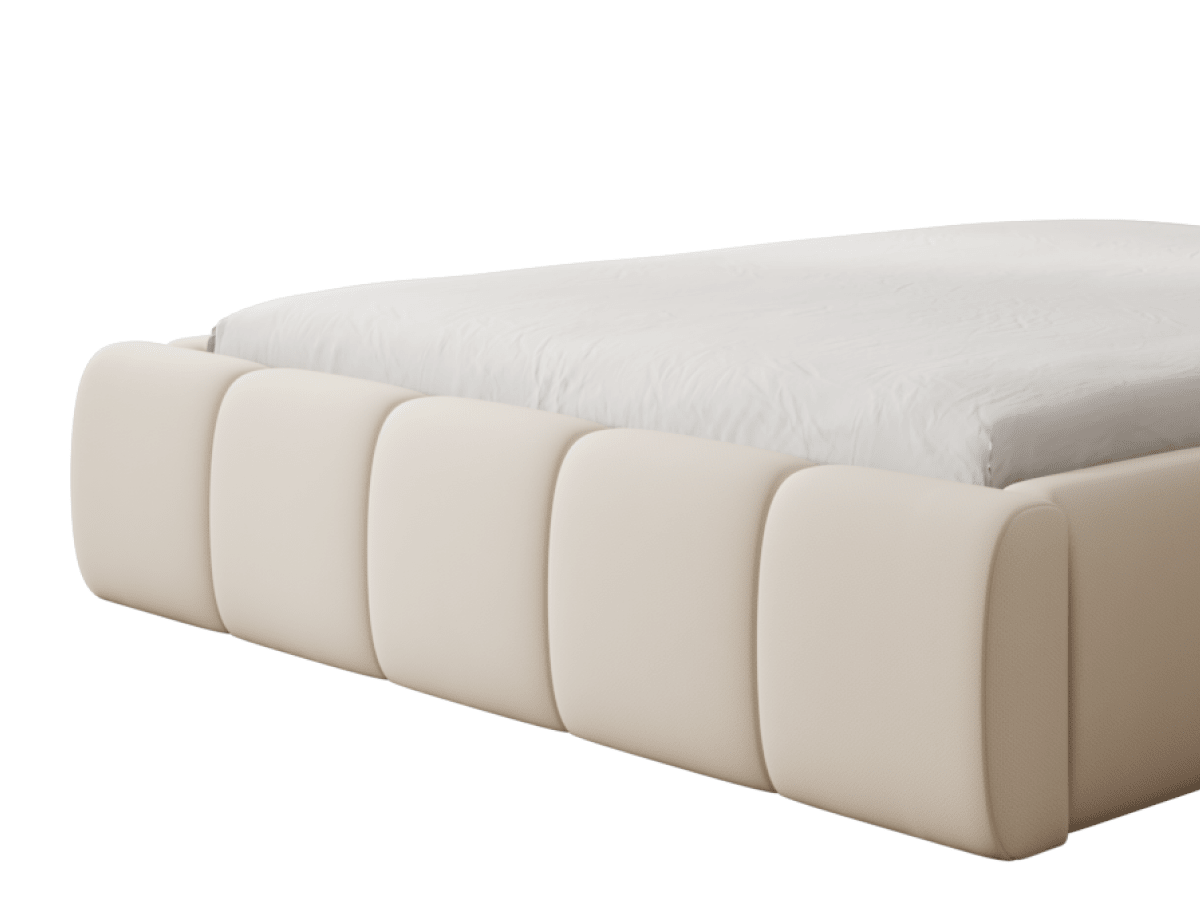 Vlastná čalúnená posteľ: Čelo postele