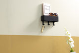 Designer Wandgarderobe Mirva - Schwarz