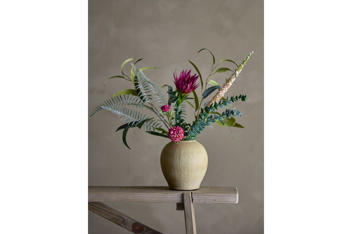 Váza "Aductu" - svetlá terakota