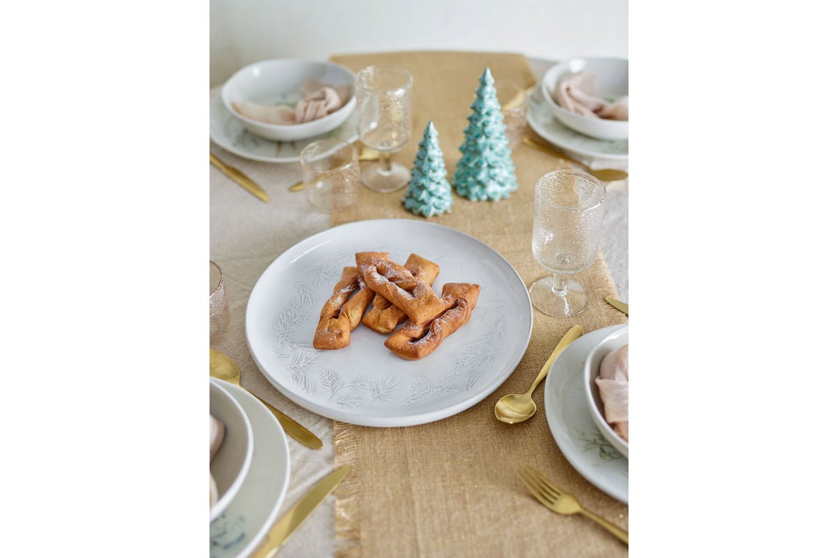 Servírovací tanier Saffi - vyrobený z kameniny