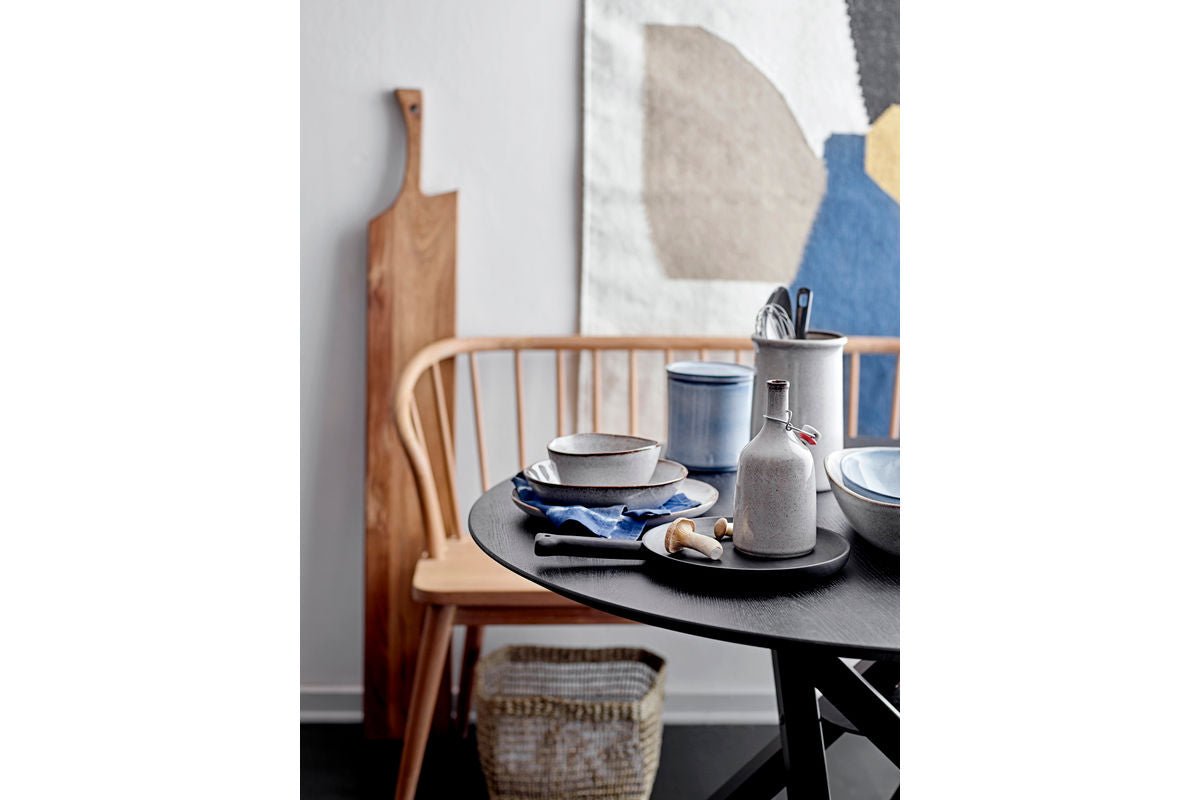 Súprava riadu Tokio – Škvrnitá glazúra s tmavým okrajom (12-dielna)