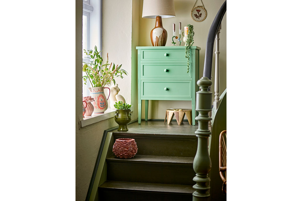 Kvetináč „Selari“ – zelená kamenina