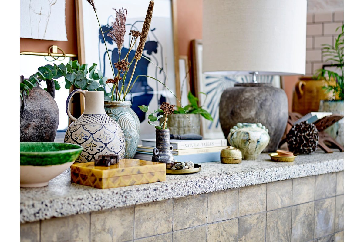 Stolná lampa Towni - vintage vzhľad