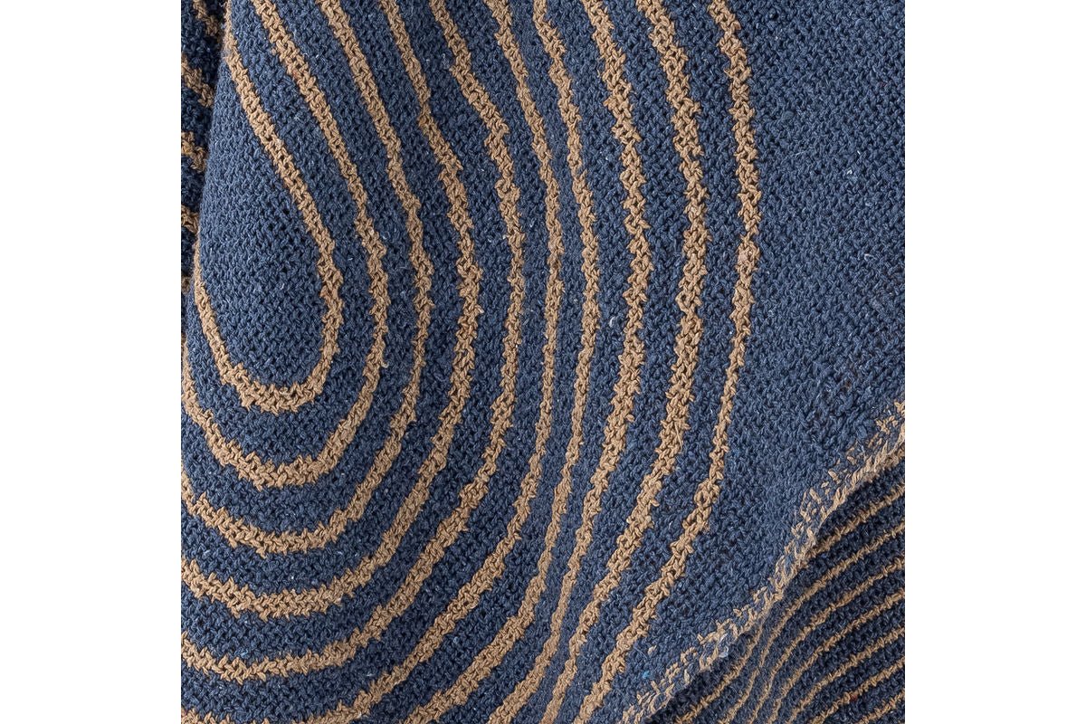 Prehoz Nalu – Modrá, z recyklovanej bavlny