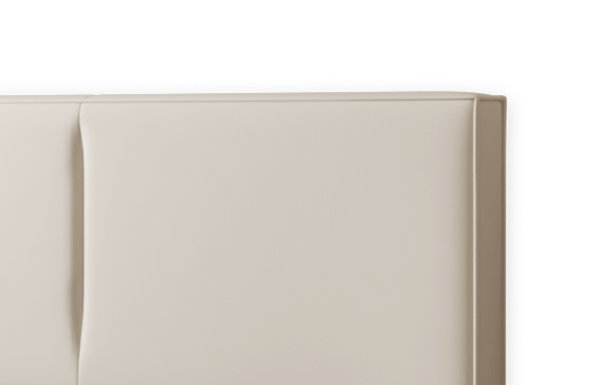 Vlastná čalúnená posteľ: Čelo postele