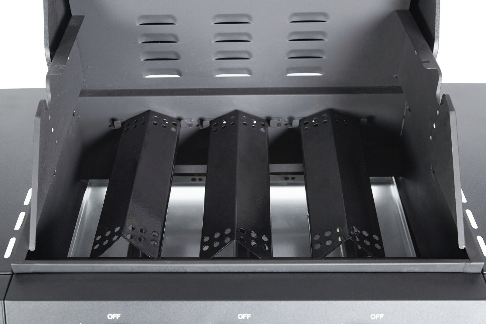 Plynový gril BarbecuePro XL – 3-kohútikový grilovací vozík s roštom na udržiavanie tepla