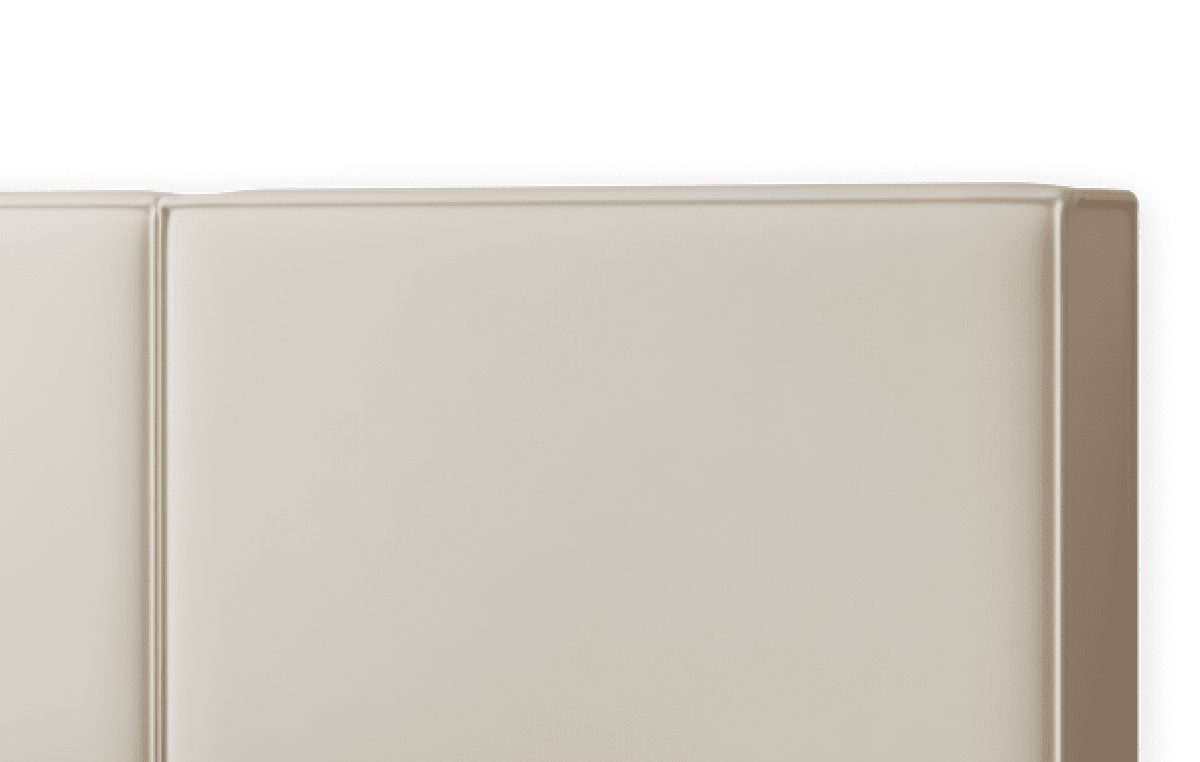 Vlastná čalúnená posteľ: Čelo postele