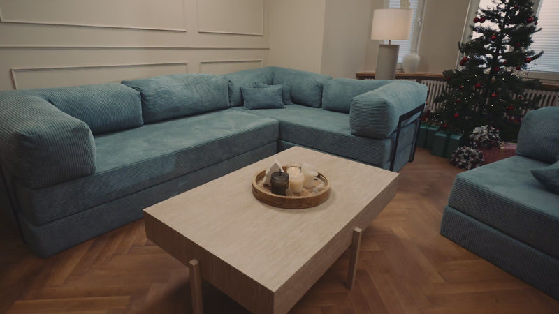 Dizajnová rohová pohovka Lazy uzavretá v Mančesteri