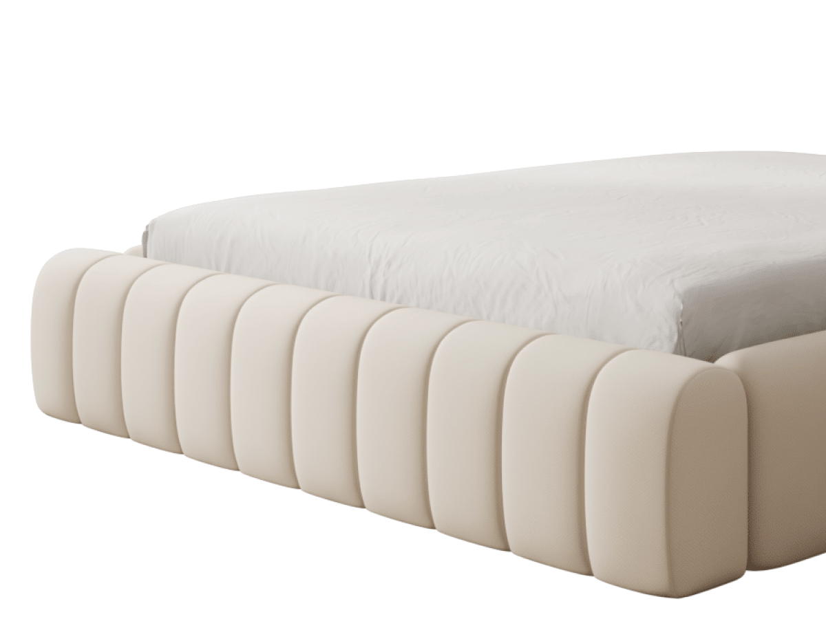 Vlastná čalúnená posteľ: Čelo postele