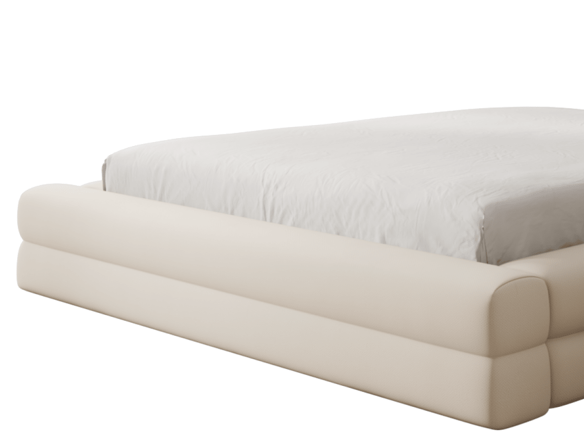 Vlastná čalúnená posteľ: Čelo postele