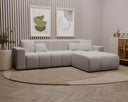 Designer Ecksofa Loft in Samt