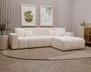 Designer Ecksofa Loft in Samt