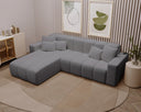 Designer Ecksofa Loft in Samt
