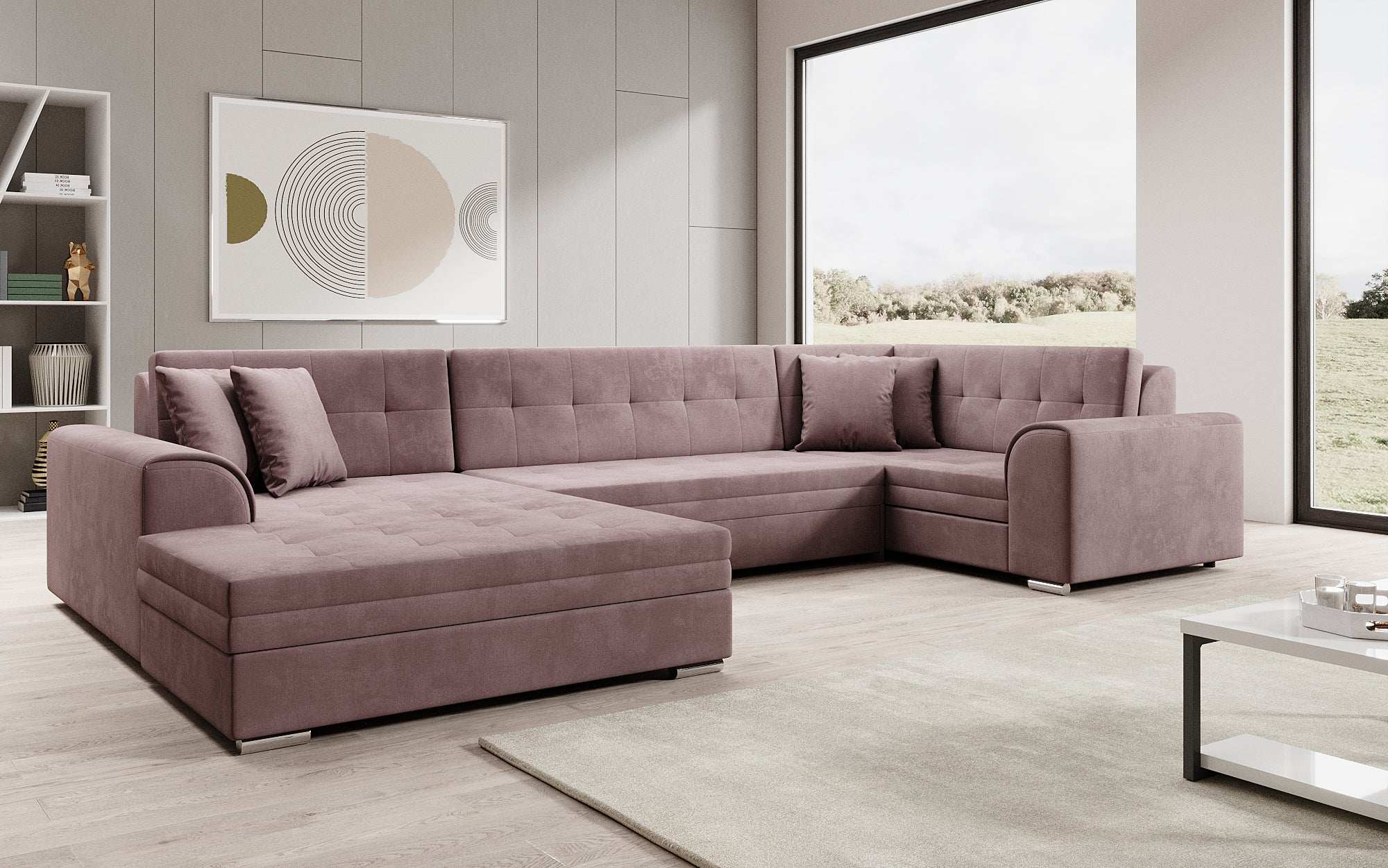 Designer Sofa Velio mit Schlaffunktion