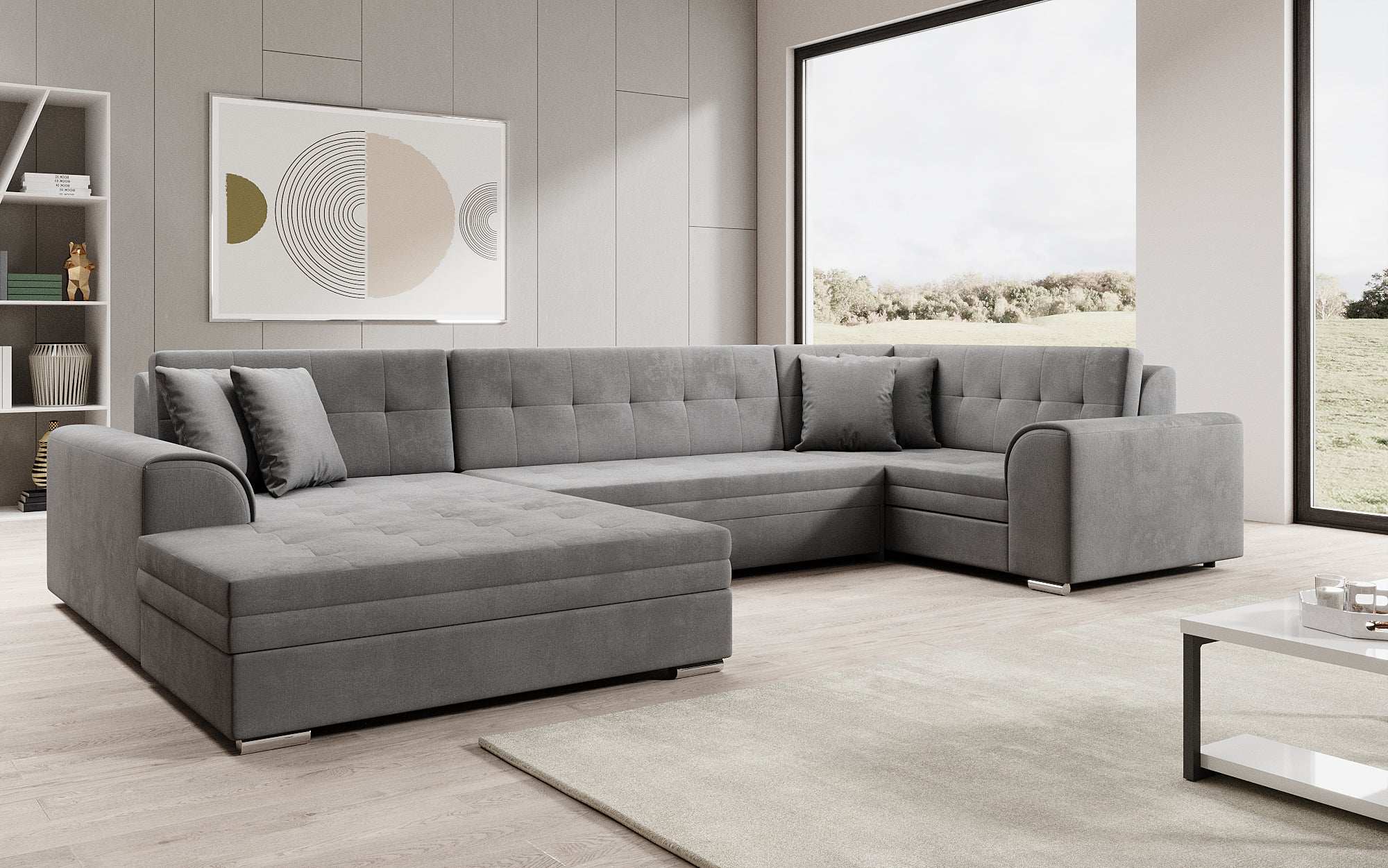Designer Sofa Velio mit Schlaffunktion