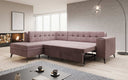 Designer Ecksofa Lania mit Schlaffunktion