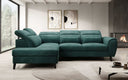 Designer Ecksofa Nobile mit verstellbarer Rückenlehne
