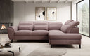 Designer Ecksofa Nobile mit verstellbarer Rückenlehne