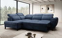 Designer Ecksofa Nobile mit verstellbarer Rückenlehne