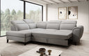 Designer Ecksofa Nobile mit verstellbarer Rückenlehne