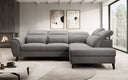 Designer Ecksofa Nobile mit verstellbarer Rückenlehne