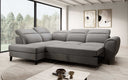 Designer Ecksofa Nobile mit verstellbarer Rückenlehne