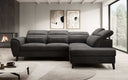 Designer Ecksofa Nobile mit verstellbarer Rückenlehne