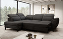 Designer Ecksofa Nobile mit verstellbarer Rückenlehne