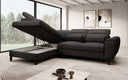 Designer Ecksofa Nobile mit verstellbarer Rückenlehne