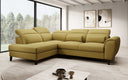 Designer Ecksofa Nobile mit verstellbarer Rückenlehne